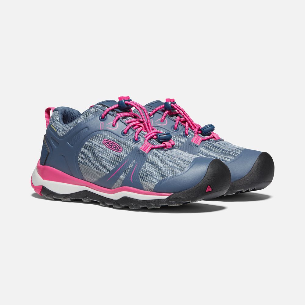 Keen Wandelschoenen Kinderen Blauw/Roze - Terradora Ii Waterproof - 13845-OIUQ